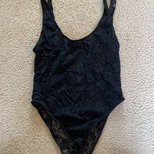 Black Lace bodysuit